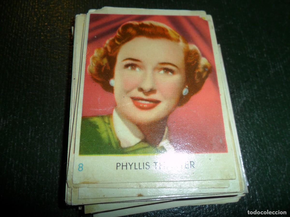 Coleccionismo Cromos antiguos: ARTISTAS DEL CINE PHYLLIS THAXTER