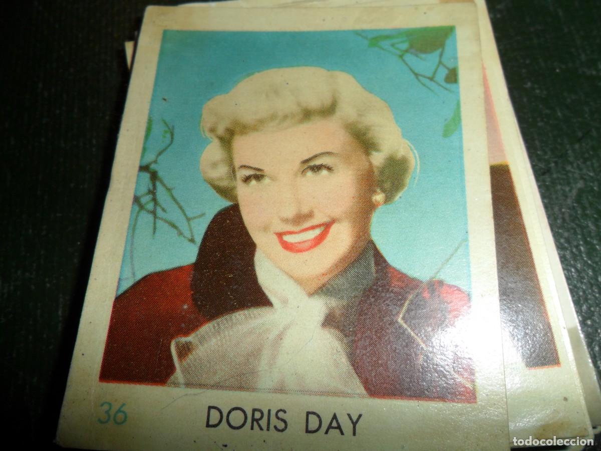 Coleccionismo Cromos antiguos: ARTISTAS DEL CINE DORIS DAY