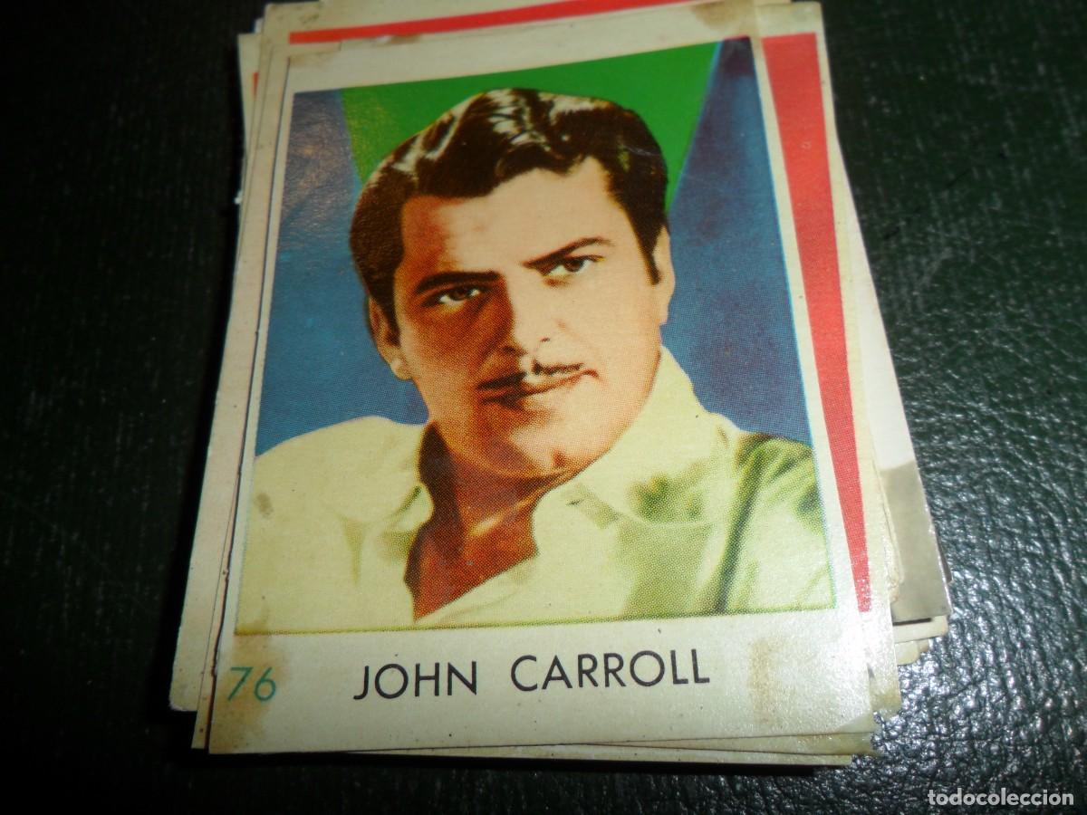 Coleccionismo Cromos antiguos: ARTISTAS DEL CINE JOHN CARROLL