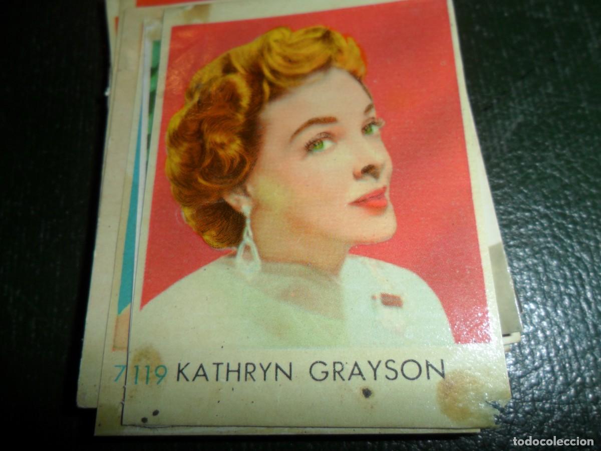Coleccionismo Cromos antiguos: ARTISTAS DEL CINE KATHRYN GRAYSON