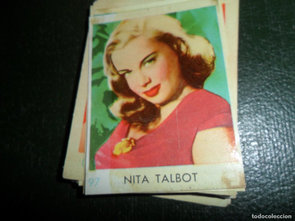 Coleccionismo Cromos antiguos: ARTISTAS DEL CINE NITA TALBOT