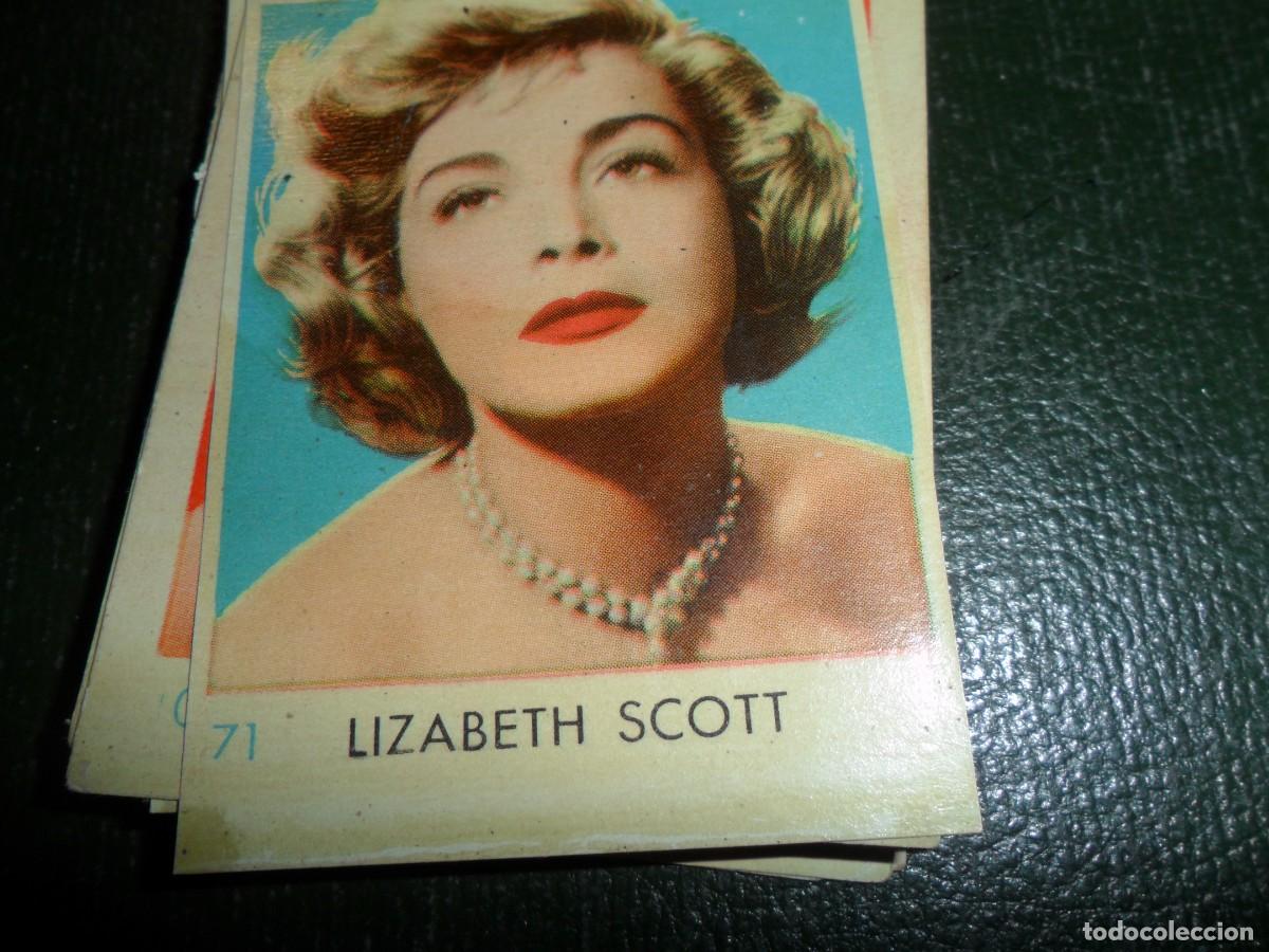 Coleccionismo Cromos antiguos: ARTISTAS DEL CINE LIZABETH SCOTT