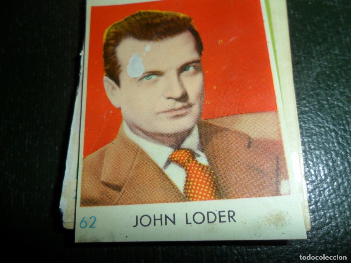 Coleccionismo Cromos antiguos: ARTISTAS DEL CINE JOHN LODER