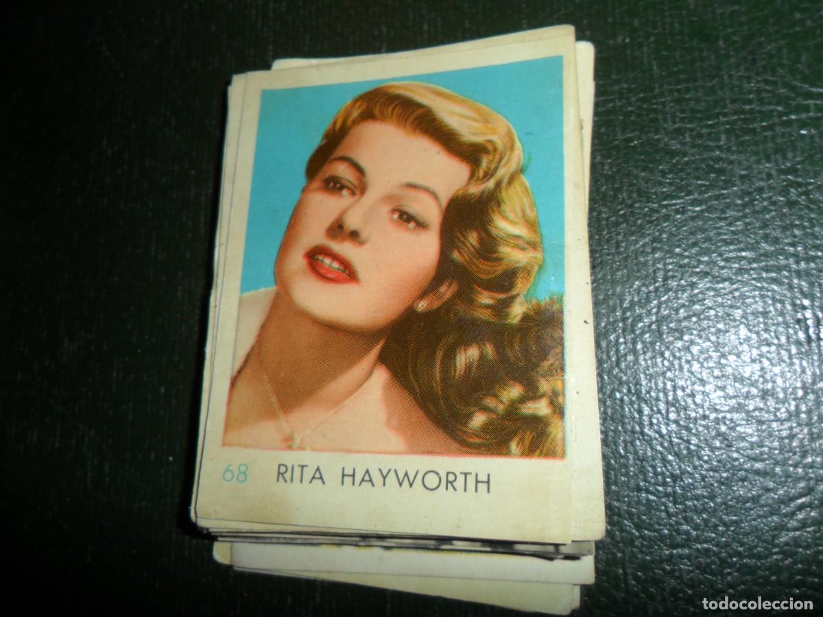 Coleccionismo Cromos antiguos: ARTISTAS DEL CINE RITA HAYWORTH