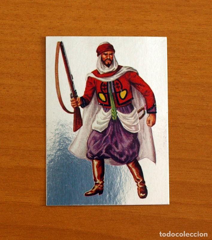Coleccionismo Cromos antiguos: El mundo en guerra a trav&eacute;s de la historia - Maga 1979 - n&ordm; 174 Plateado - Adhesivo Nunca Pegado