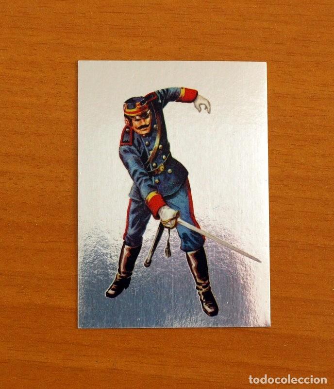 Coleccionismo Cromos antiguos: El mundo en guerra a trav&eacute;s de la historia - Maga 1979 - n&ordm; 157 Plateado - Adhesivo Nunca pegado