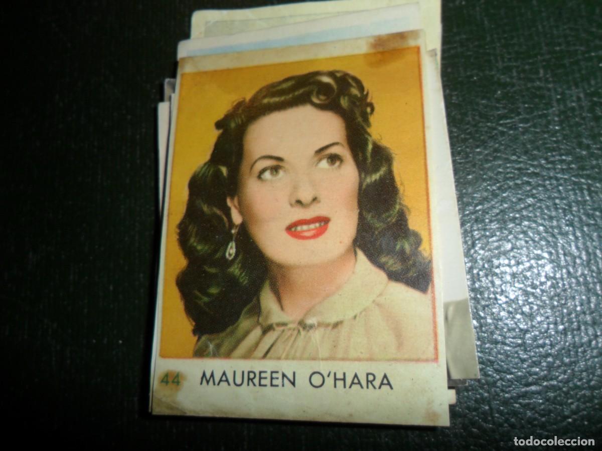 Coleccionismo Cromos antiguos: ARTISTAS DEL CINE MAUREEN O&acute;HARA