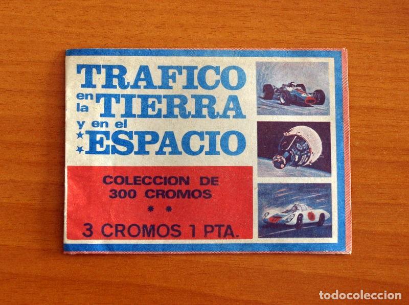 Colecionismo Cromos antigos: Sobre sin abrir - Trafico en la Tierra y en el Espacio - Ediciones ARTFI A&ntilde;o 1967