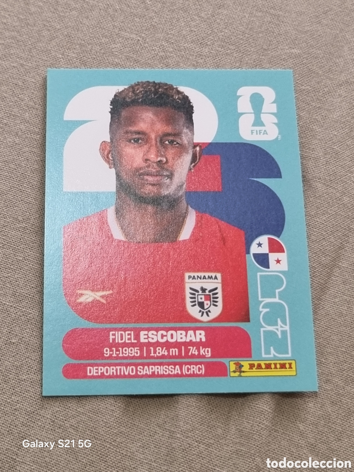 Coleccionismo Cromos antiguos: 4 - ESCOBAR , PANAM&Aacute; FIFA WORLD CUP 2026