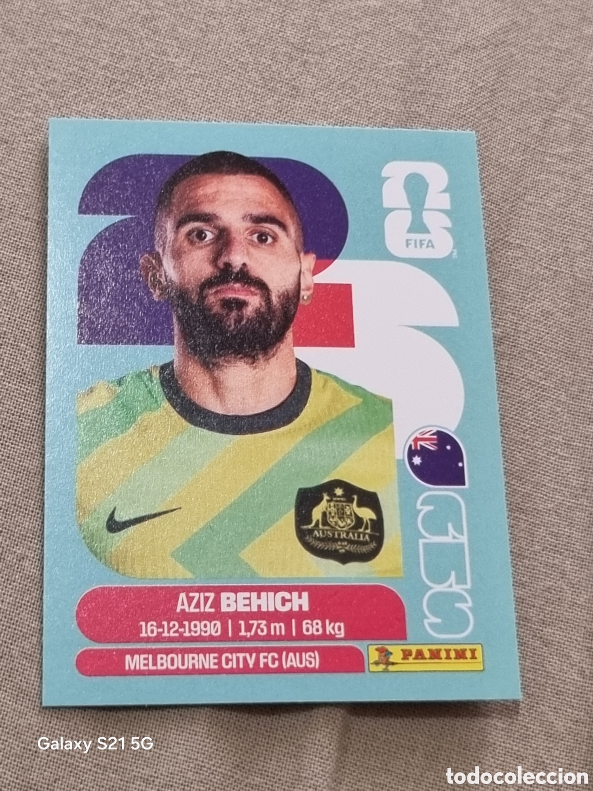 Coleccionismo Cromos antiguos: 7 - BEHICH , AUSTRALIA FIFA WORLD CUP 2026