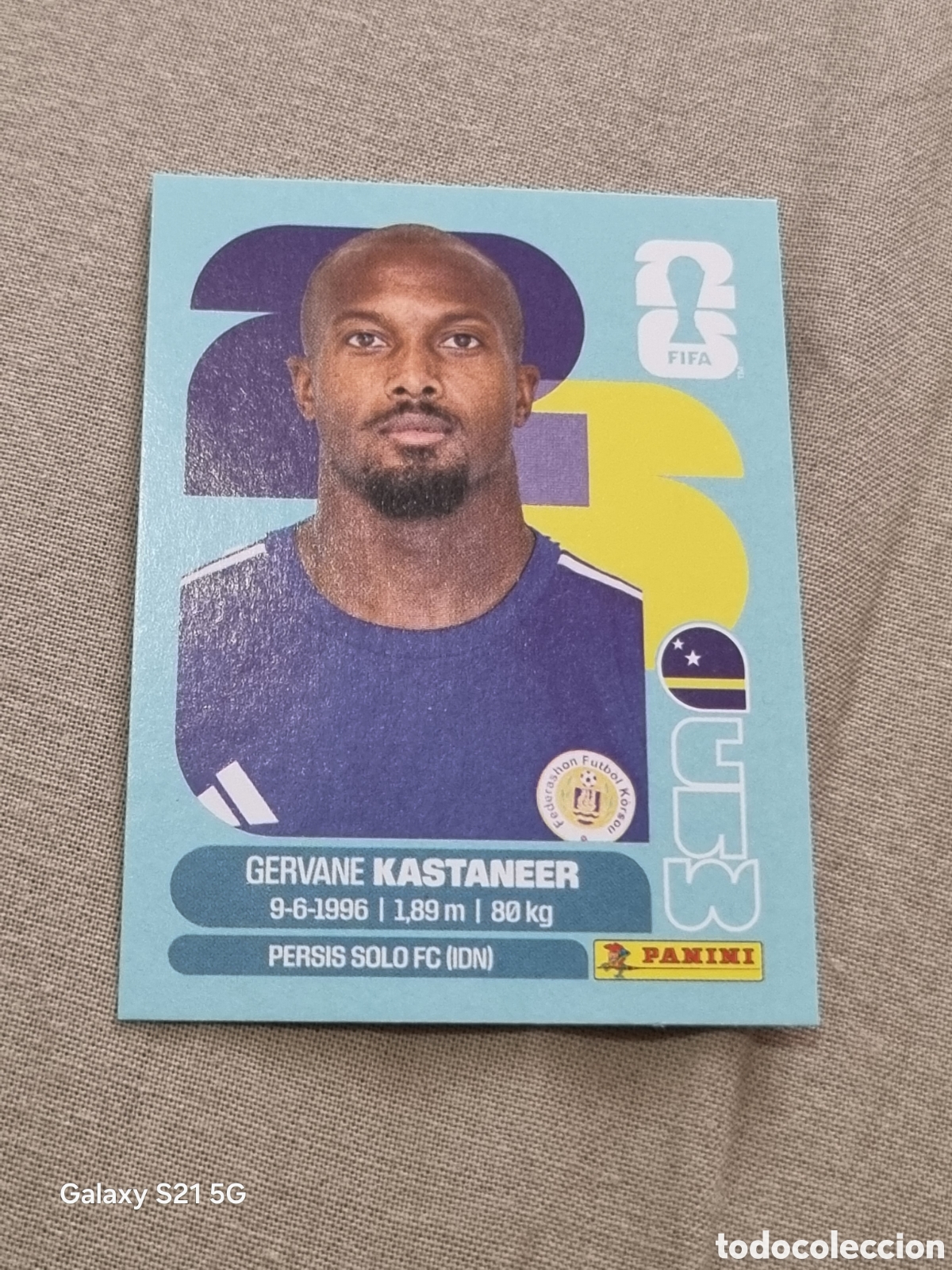 Coleccionismo Cromos antiguos: 19 - KASTANEER , CURACAO FIFA WORLD CUP 2026