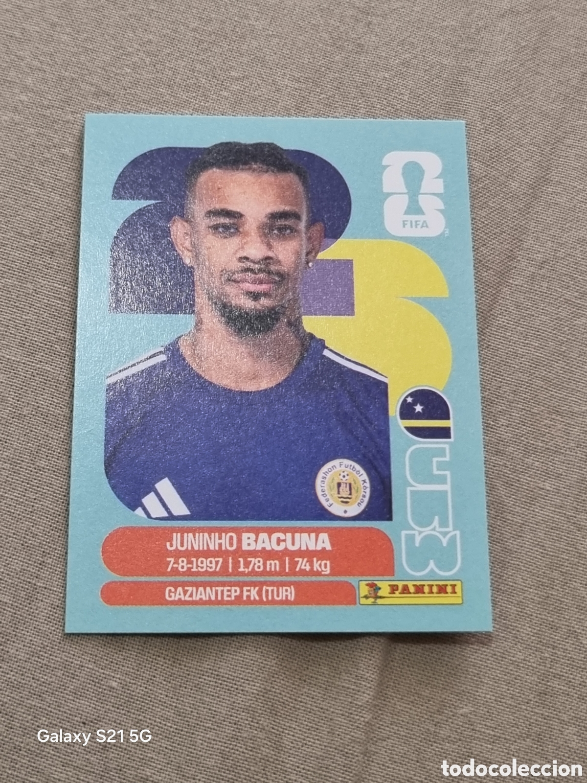 Coleccionismo Cromos antiguos: 11 - BACUNA , CURACAO FIFA WORLD CUP 2026