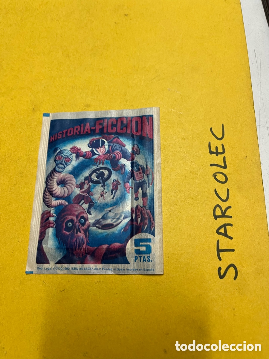 Coleccionismo Cromos antiguos: Sobre sin abrir historia ficci&oacute;n Editorial Maga