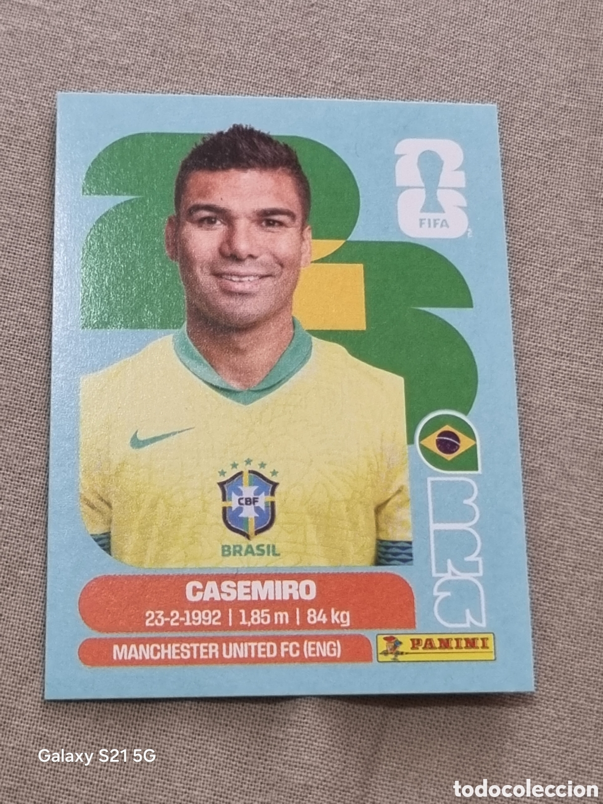 Colecionismo Cromos antigos: 10 - CASEMIRO, BRASIL FIFA WORLD CUP 2026