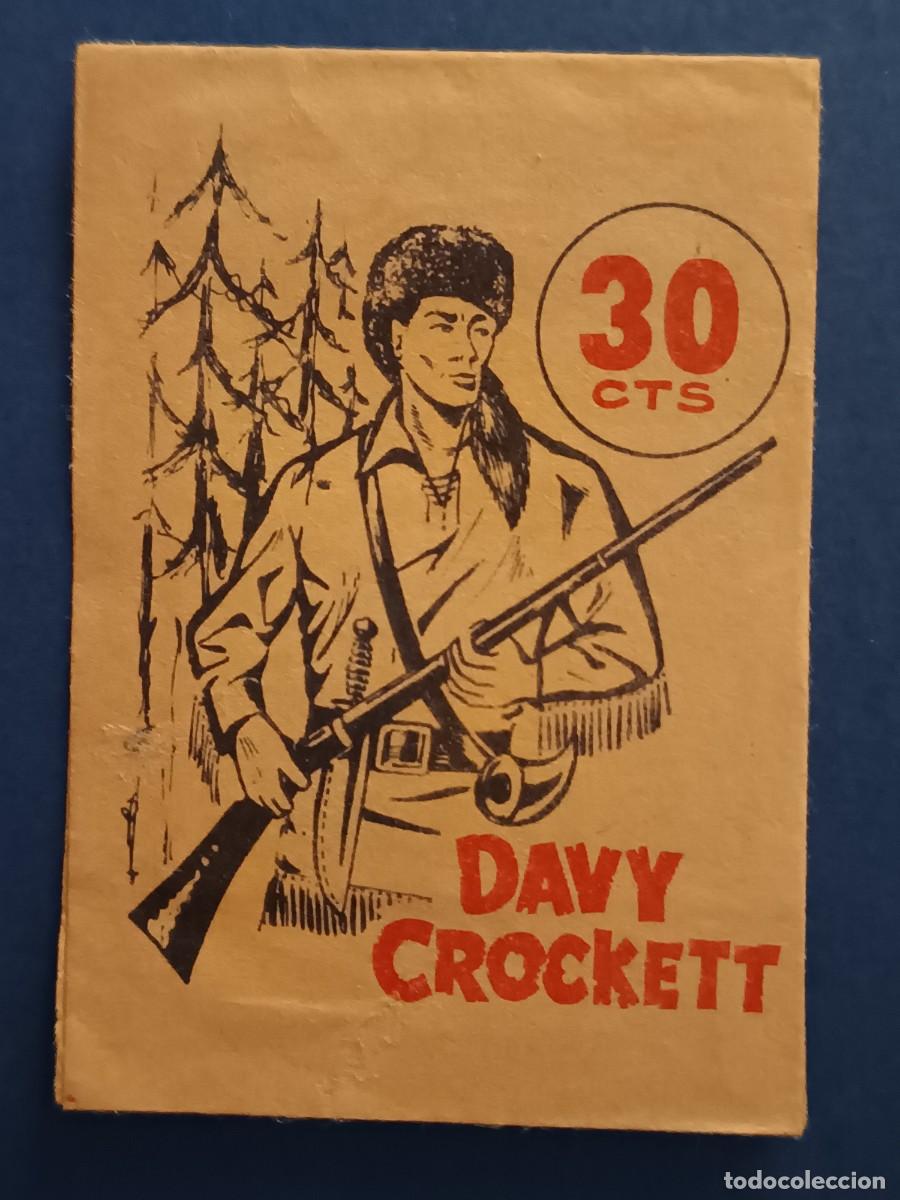 Coleccionismo Cromos antiguos: SOBRE DE CROMOS SIN ABRIR DAVY CROCKETT RUIZ ROMERO
