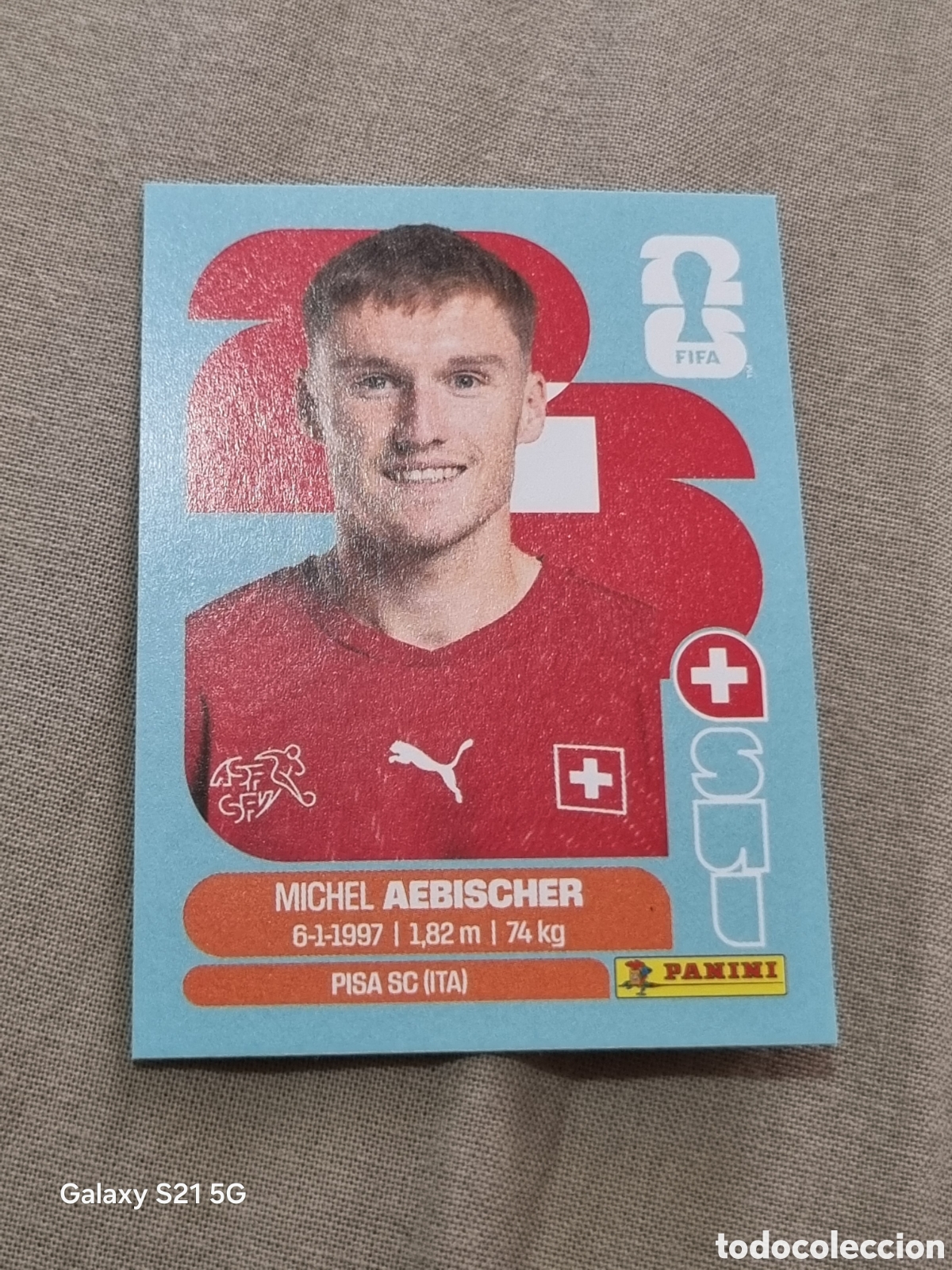 Coleccionismo Cromos antiguos: 16 - AEBISCHER , SUIZA FIFA WORLD CUP 2026