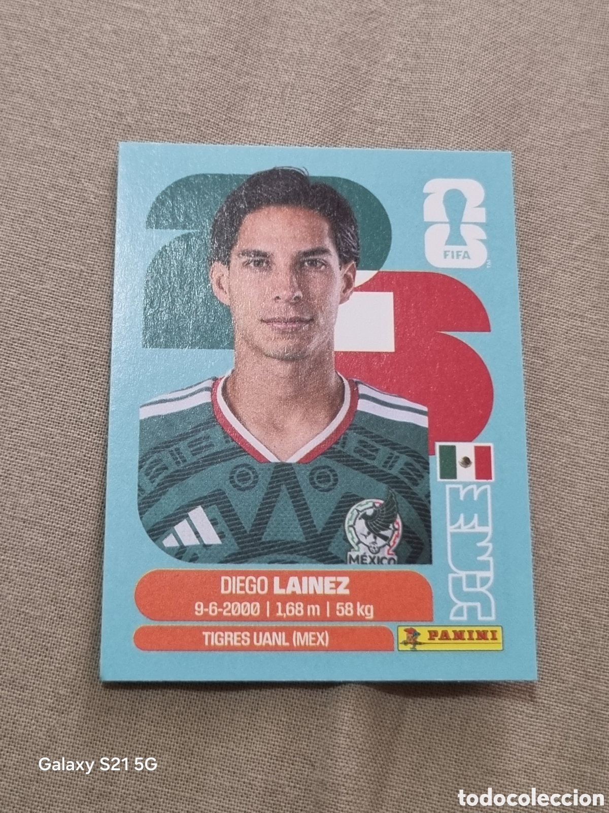 Coleccionismo Cromos antiguos: 8 - LAINEZ, M&Eacute;XICO FIFA WORLD CUP 2026