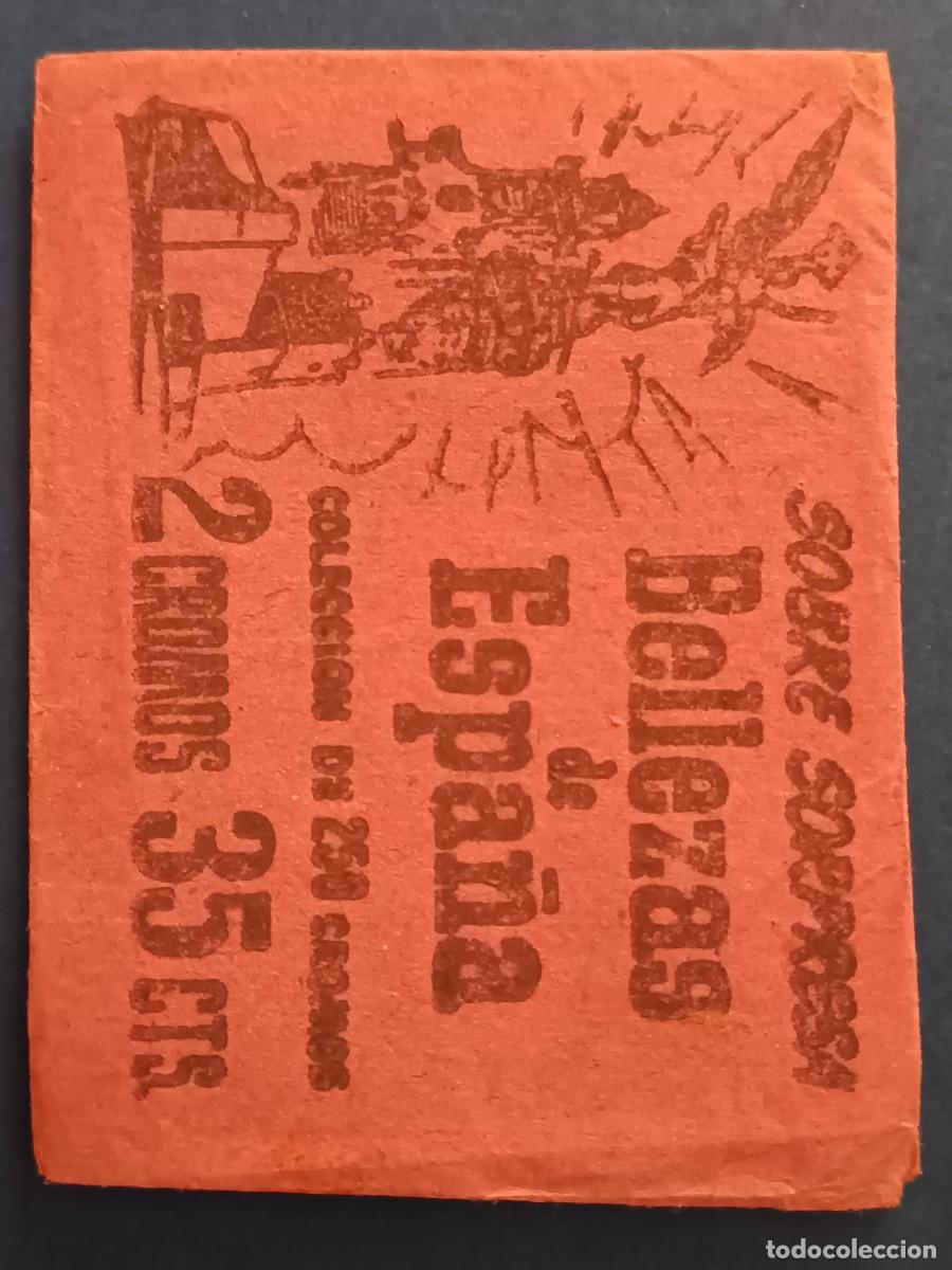 Coleccionismo Cromos antiguos: SOBRE DE CROMOS SIN ABRIR BELLEZAS DE ESPA&Ntilde;A BRUGUERA