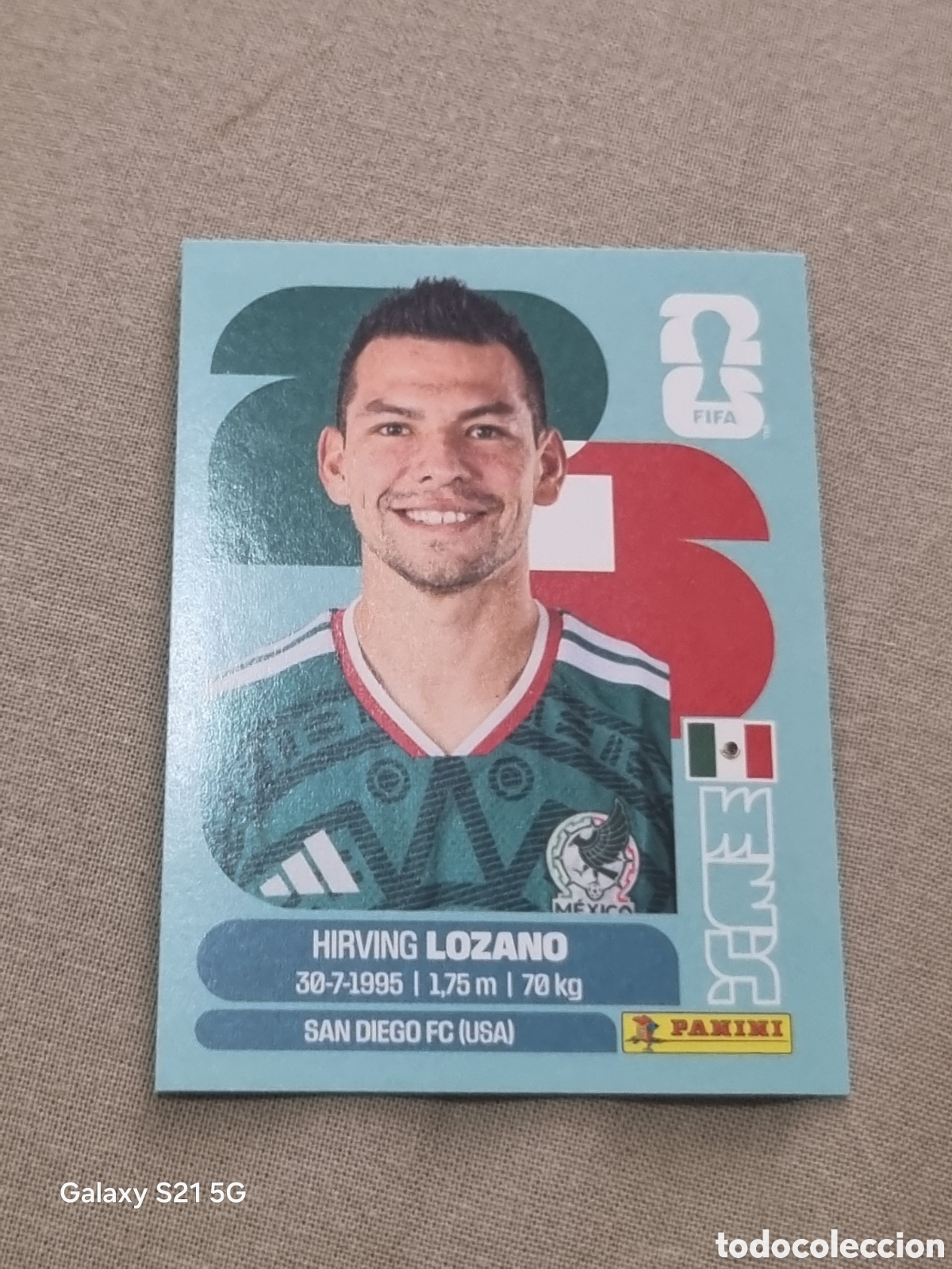 Coleccionismo Cromos antiguos: 15 - LOZANO , M&Eacute;XICO FIFA WORLD CUP 2026