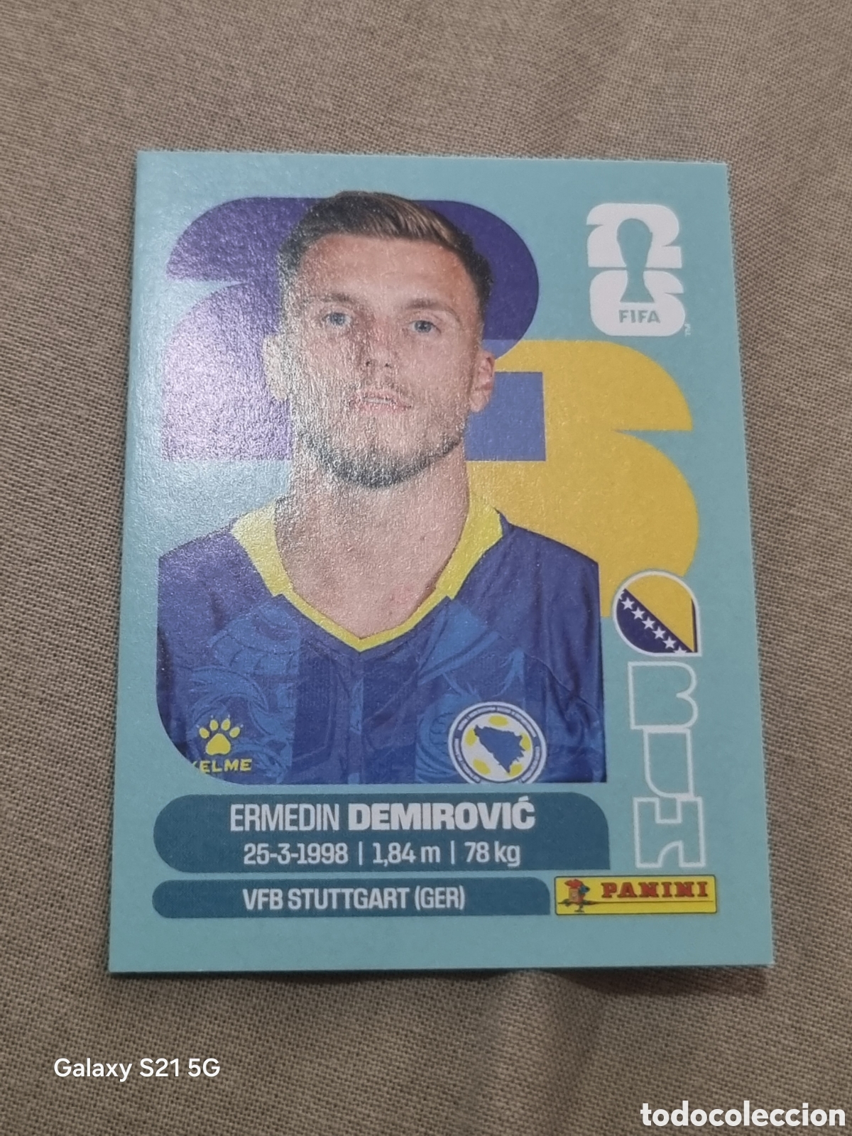 Coleccionismo Cromos antiguos: 17 - DEMIROVIC , BOSNIA FIFA WORLD CUP 2026