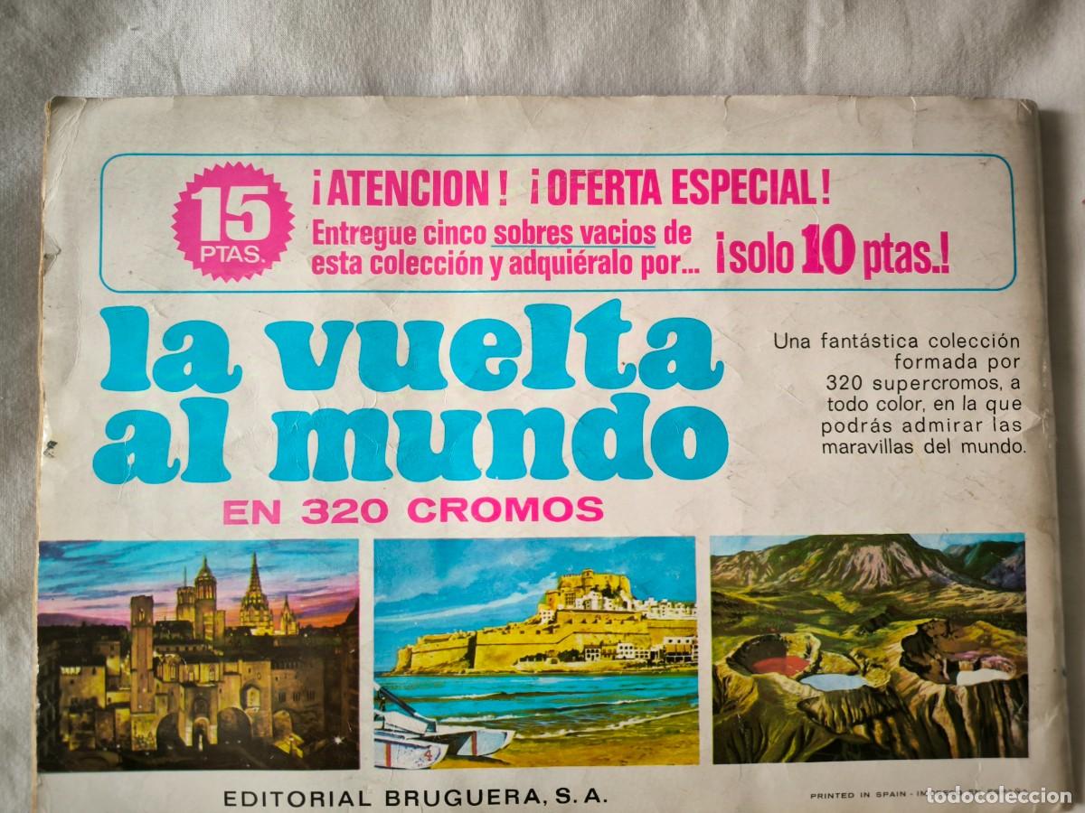 Coleccionismo Cromos antiguos: Cromos La vuelta al mundo 1971