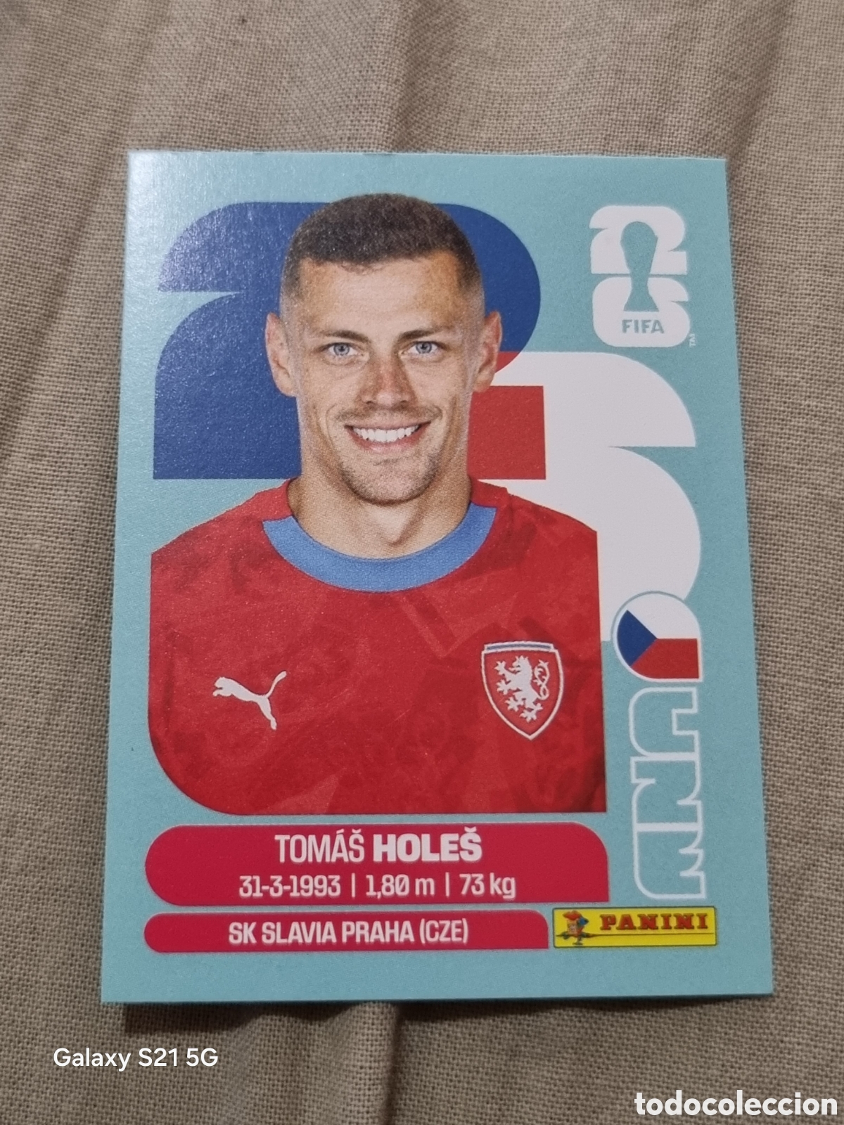 Coleccionismo Cromos antiguos: 7 - HOLES , REP&Uacute;BLICA CHECA FIFA WORLD CUP 2026