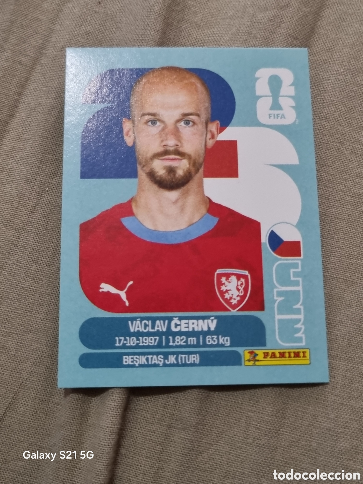 Collectable Antique Stickers: 18 - CERNY , REP&Uacute;BLICA CHECA FIFA WORLD CUP 2026