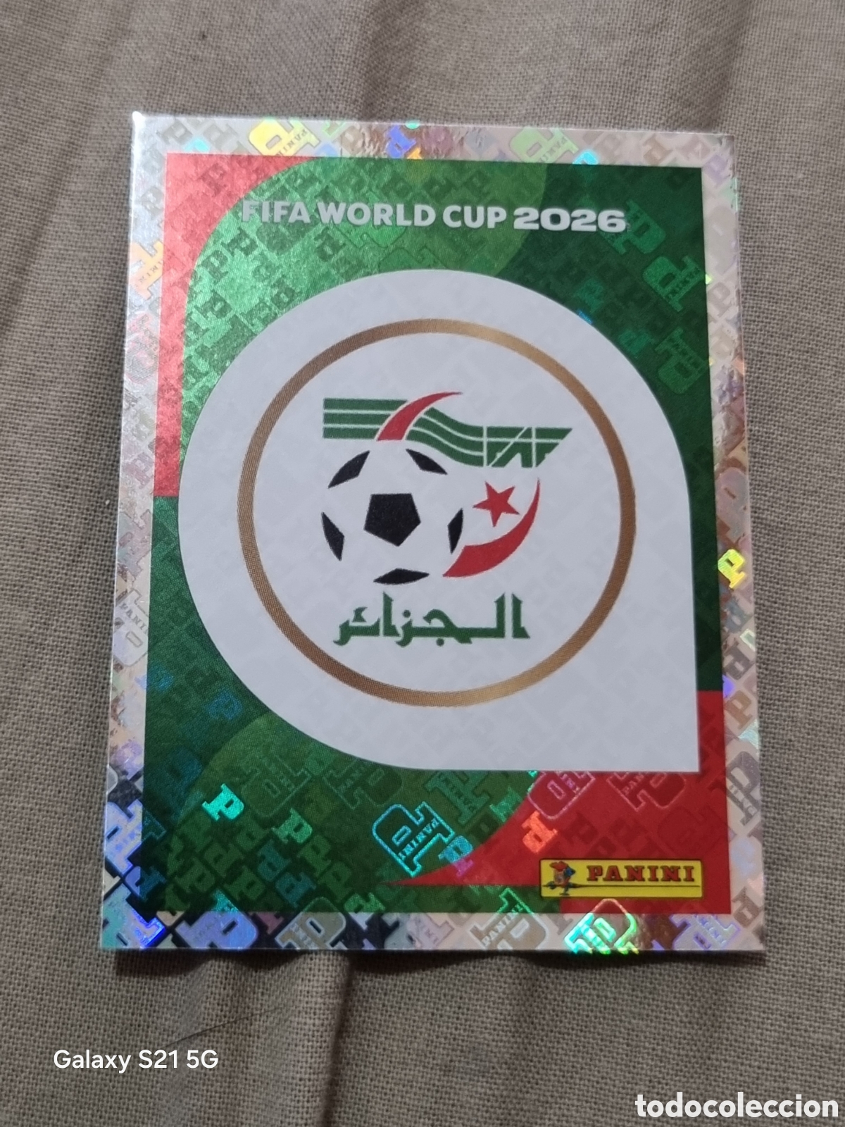 Coleccionismo Cromos antiguos: 1 - ESCUDO ALGERIA FIFA WORLD CUP 2026
