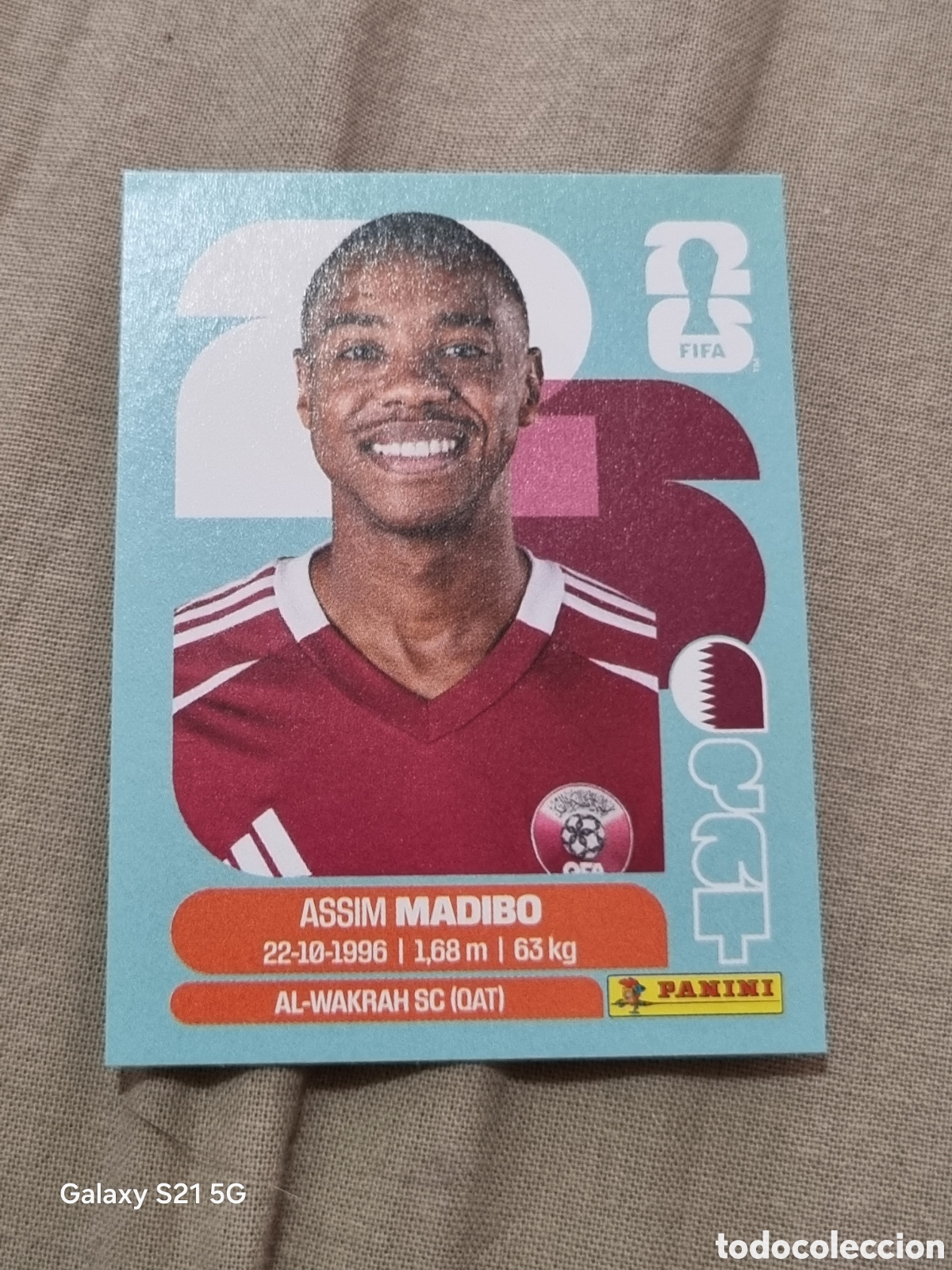 Coleccionismo Cromos antiguos: 11 - MADIBO , QATAR FIFA WORLD CUP 2026