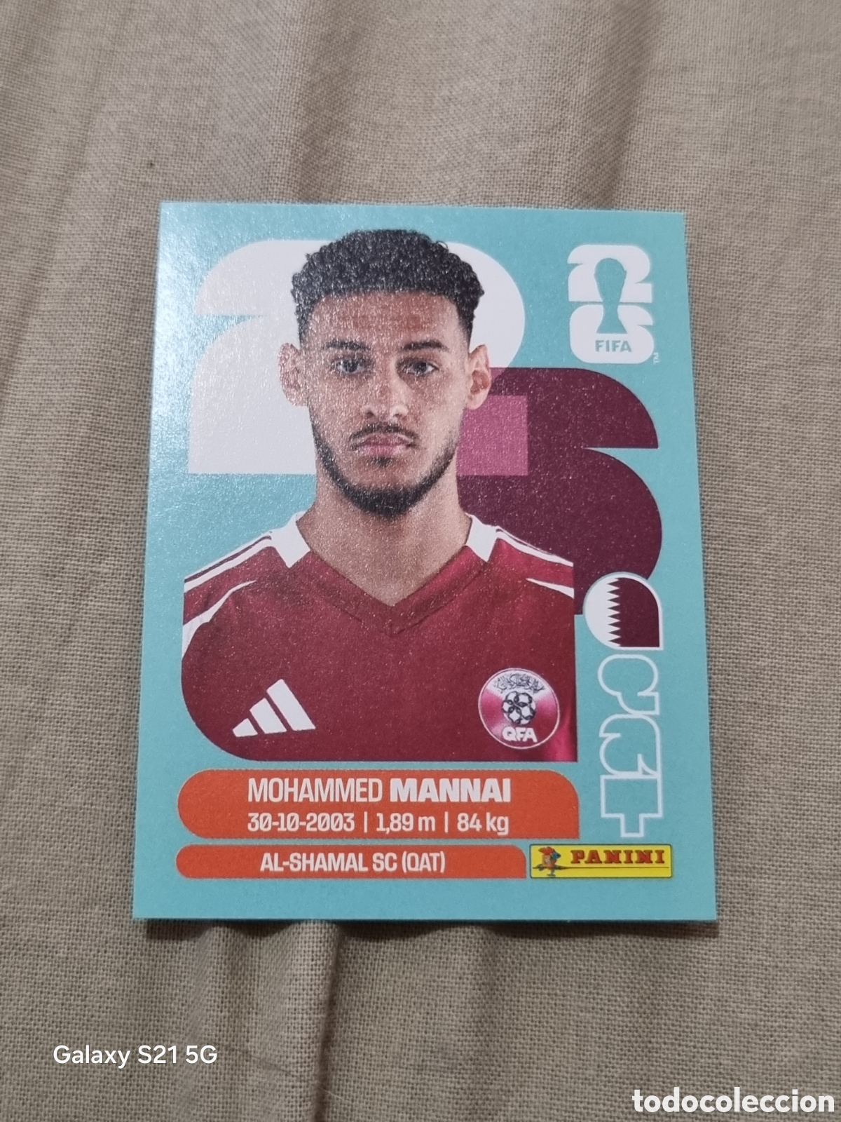 Coleccionismo Cromos antiguos: 9 - MANNAI , QATAR FIFA WORLD CUP 2026