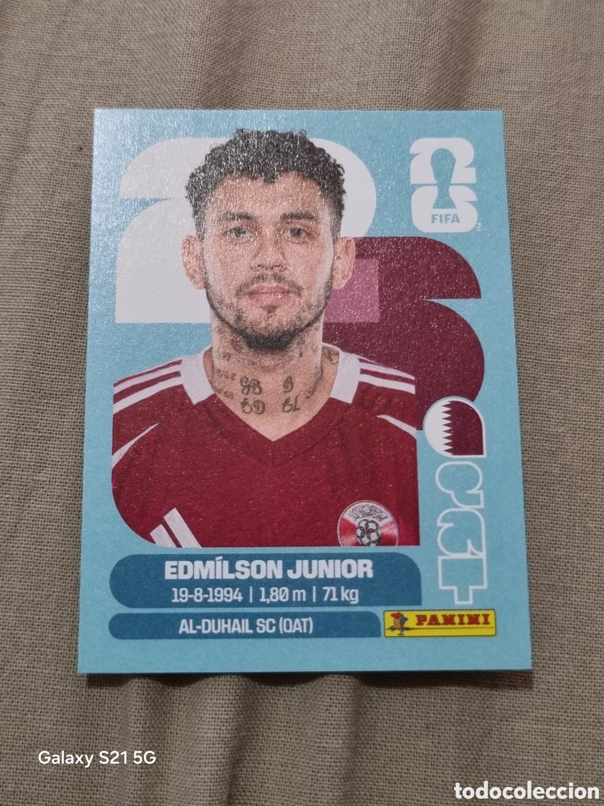 Coleccionismo Cromos antiguos: 17 - EDMILSON JUNIOR, QATAR FIFA WORLD CUP 2026