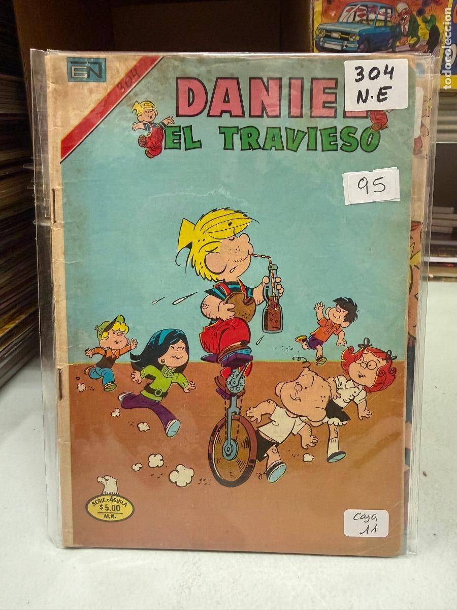 Colecionismo Cromos antigos: DANIEL EL TRAVIESO Y EDITORIAL NOVARO SERIE AGUILA NUMERO 304