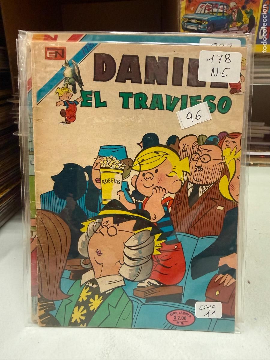 Colecionismo Cromos antigos: DANIEL EL TRAVIESO Y EDITORIAL NOVARO SERIE AGUILA NUMERO 178