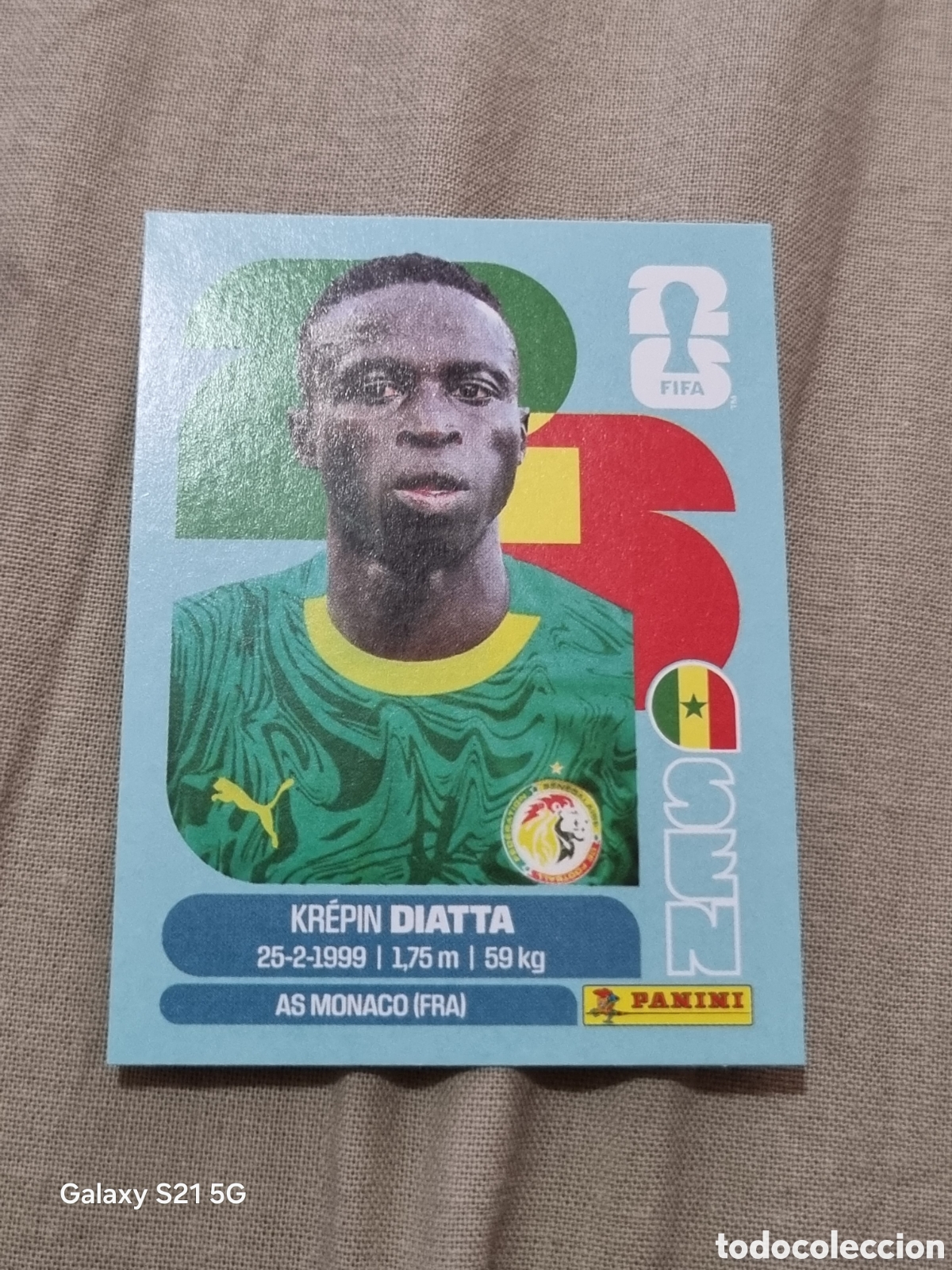 Collezionismo Figurine antiche: 20 - DIATTA , SENEGAL FIFA WORLD CUP 2026