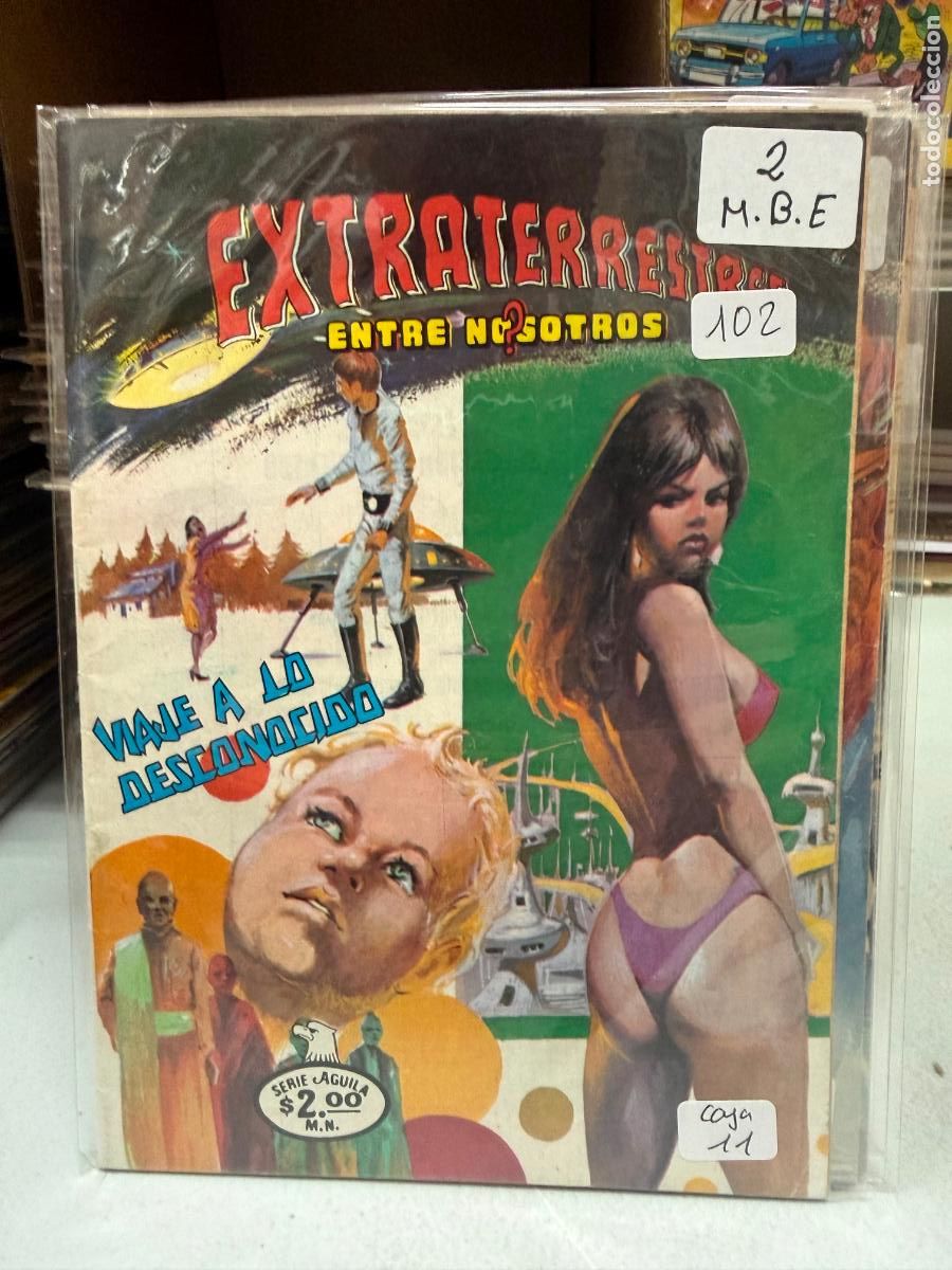Collezionismo Figurine antiche: EXTRATERRESTRES ENTRE NOSOTROS EDITORIAL NOVARO SERIE AGUILA NUMERO 2