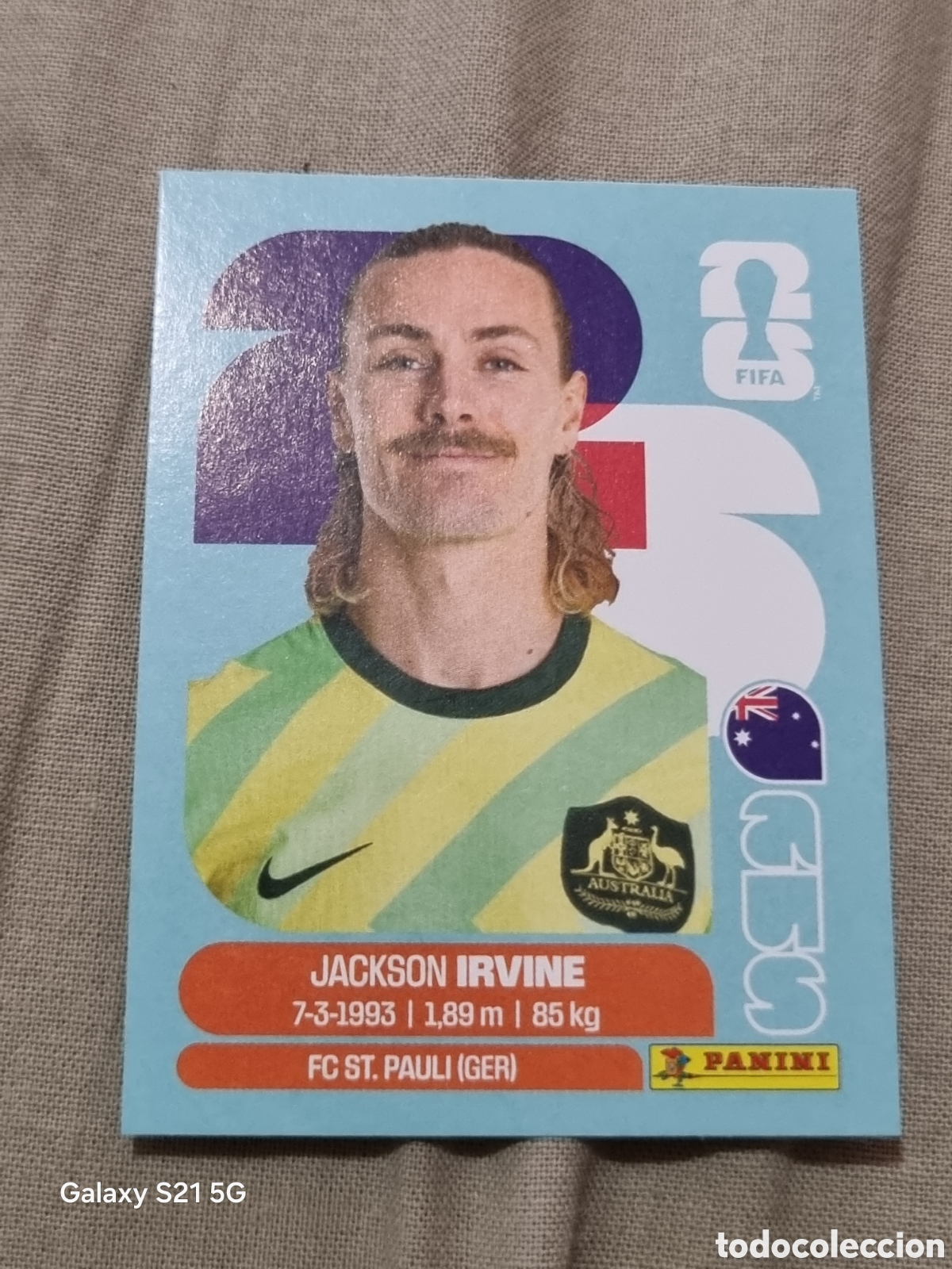 Coleccionismo Cromos antiguos: 11 - IRVINE , AUSTRALIA FIFA WORLD CUP 2026
