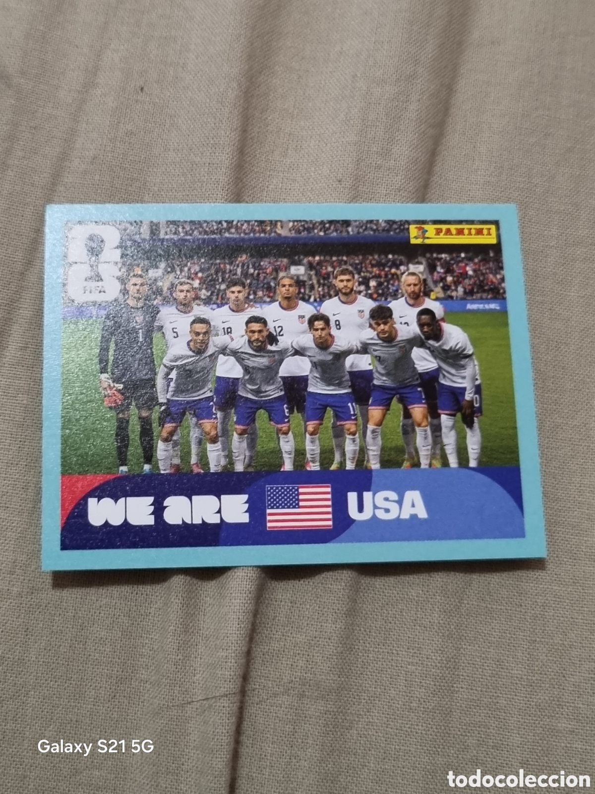 Coleccionismo Cromos antiguos: 13 - ALINEACI&Oacute;N ESTADOS UNIDOS FIFA WORLD CUP 2026