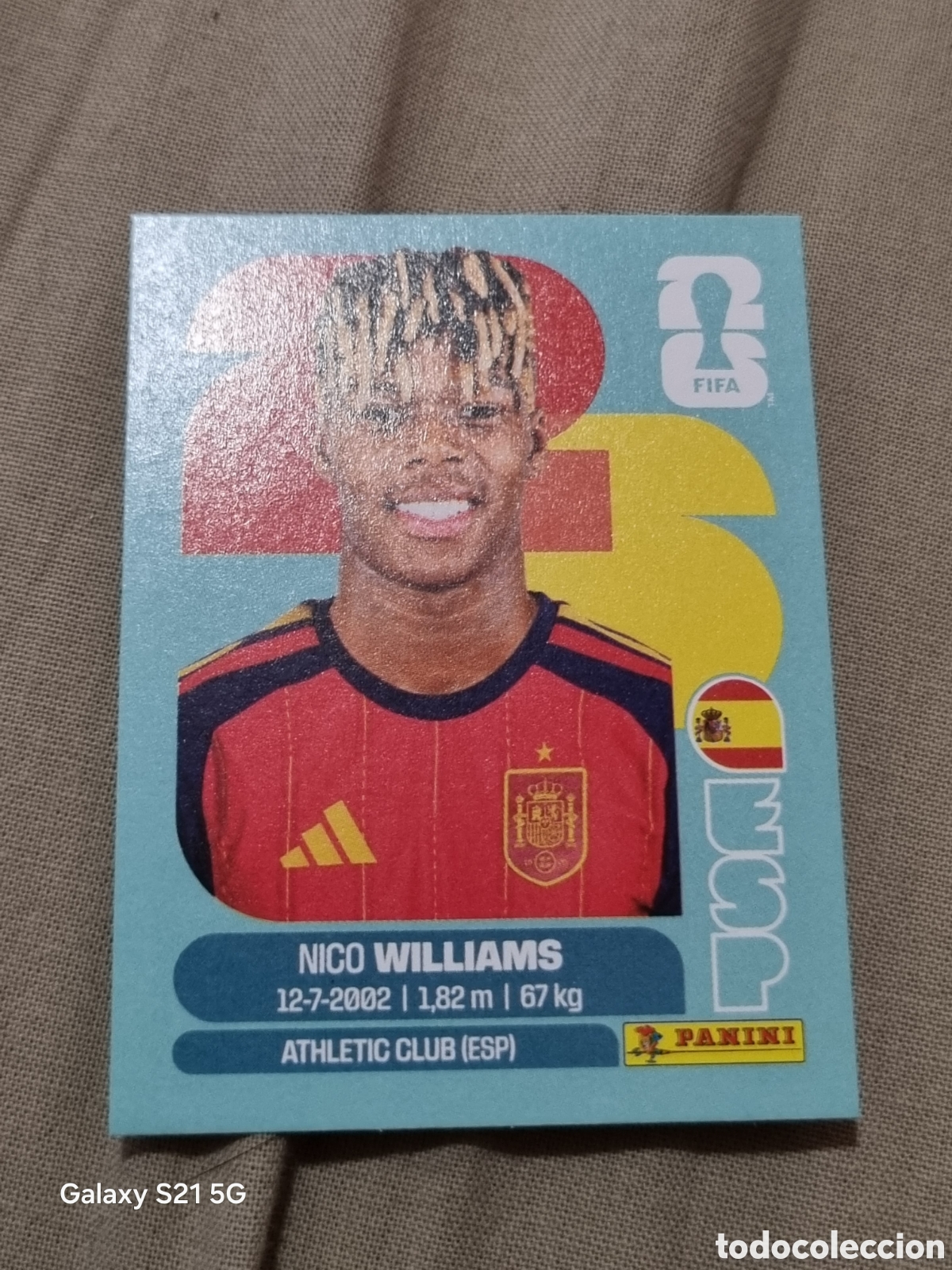 Coleccionismo Cromos antiguos: 17 - NICO WILLIAMS, ESPA&Ntilde;A FIFA WORLD CUP 2026