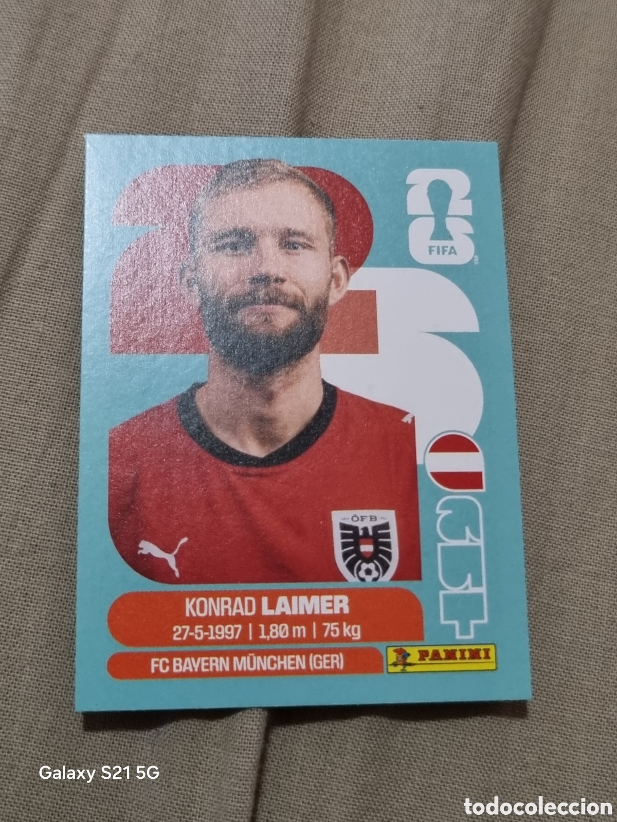 Collezionismo Figurine antiche: 12 - LAIMER , AUSTRIA FIFA WORLD CUP 2026