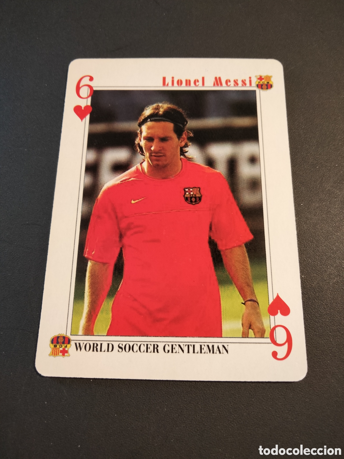 Sammeln alte Sammelbilder: MESSI FC. BARCELONA CARTA BARAJA POKER