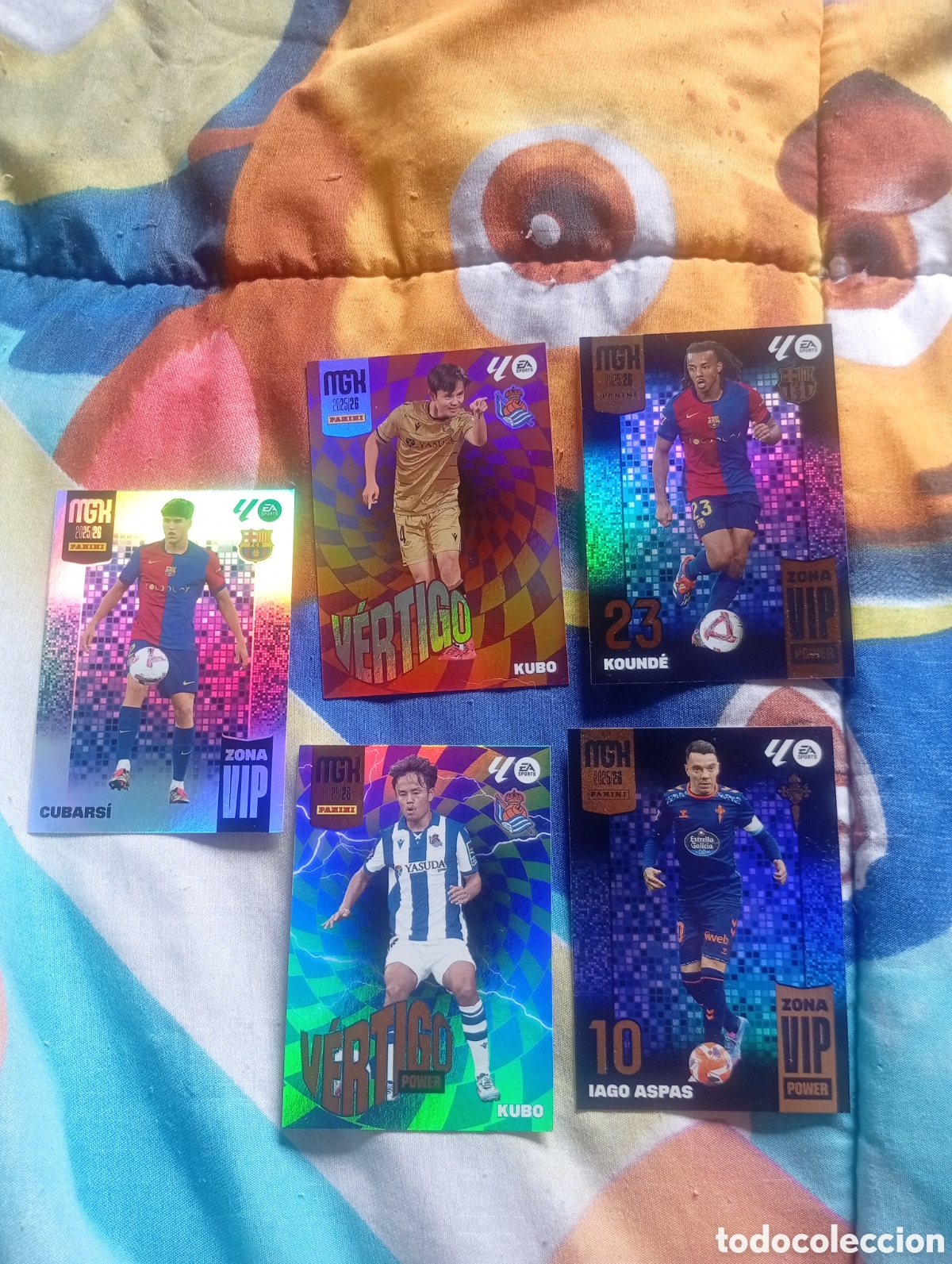 Coleccionismo Cromos antiguos: 5 cromos especiales sin pegar mirar fotos!!!
