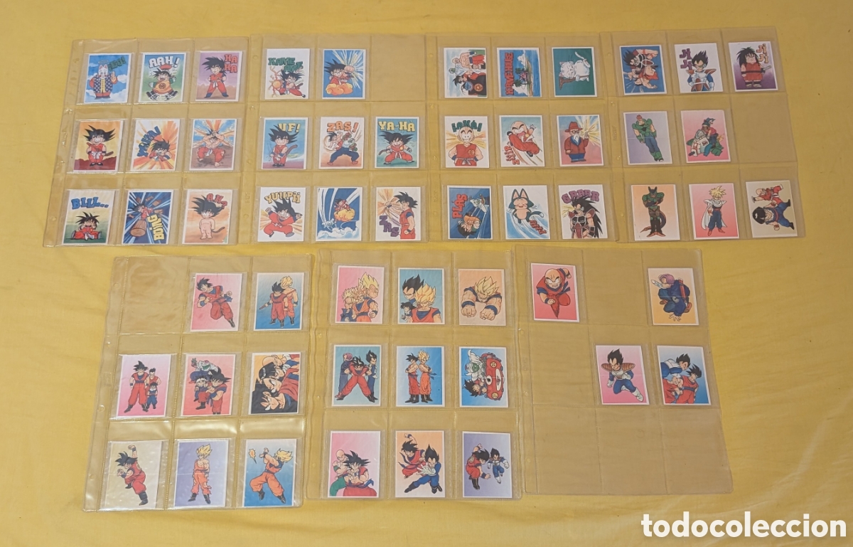 Coleccionismo Cromos antiguos: Colecci&oacute;n cromos adhesivos Dragon Ball Z. Panrico. Bola de Dragon. Bola de Drac