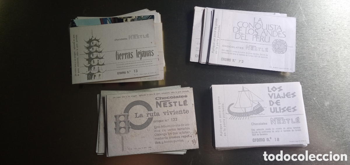 Coleccionismo cromos antiguos: Lote de cromos Nestl&eacute; - Foto 1