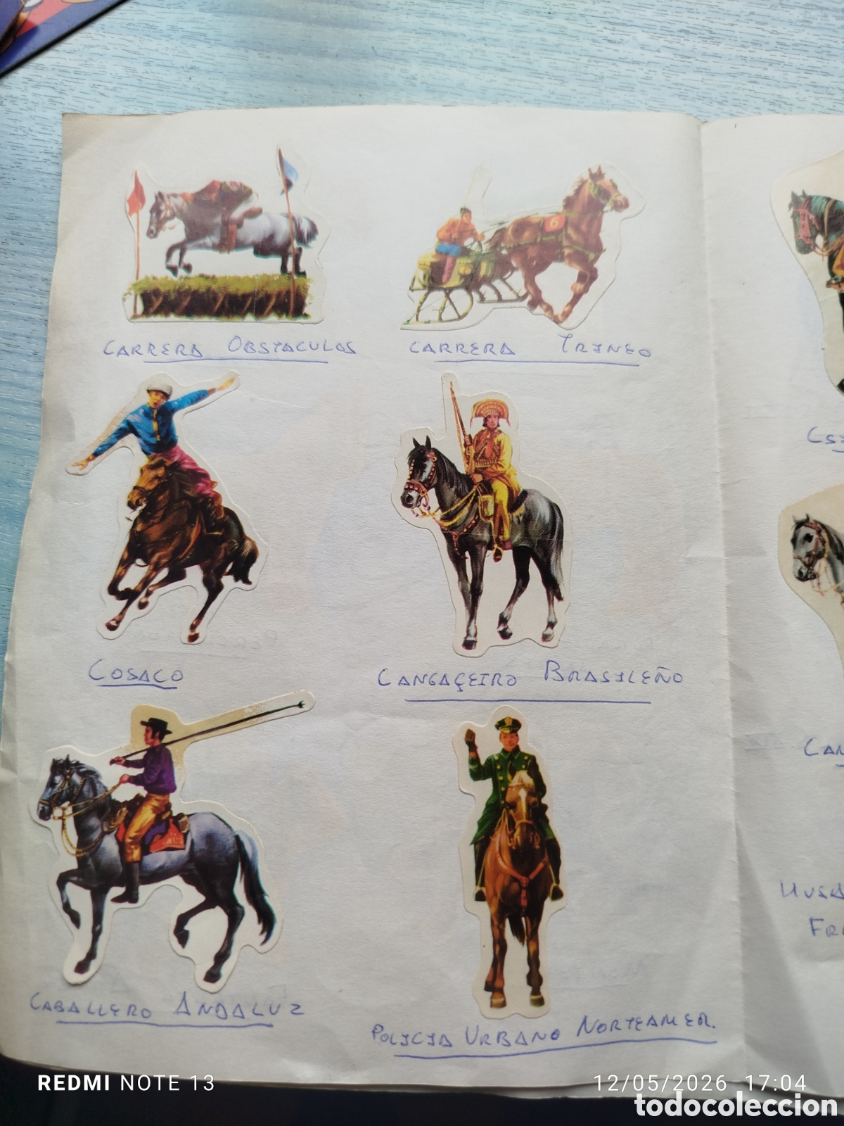 Coleccionismo cromos antiguos: 31cromos panrico caballos en accion - Foto 2