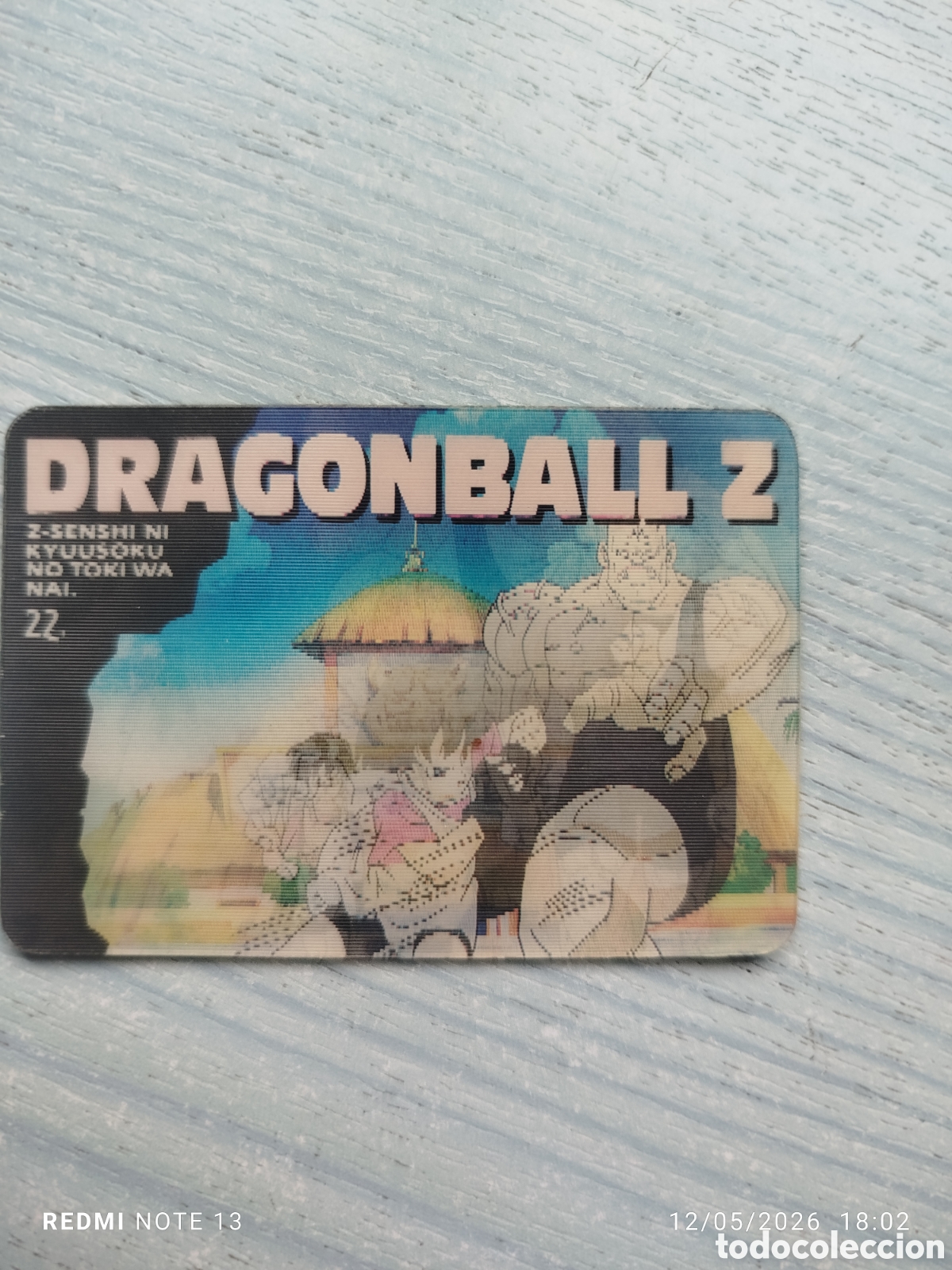 Coleccionismo Cromos antiguos: Dragonball z hologr&aacute;fico japon n 22