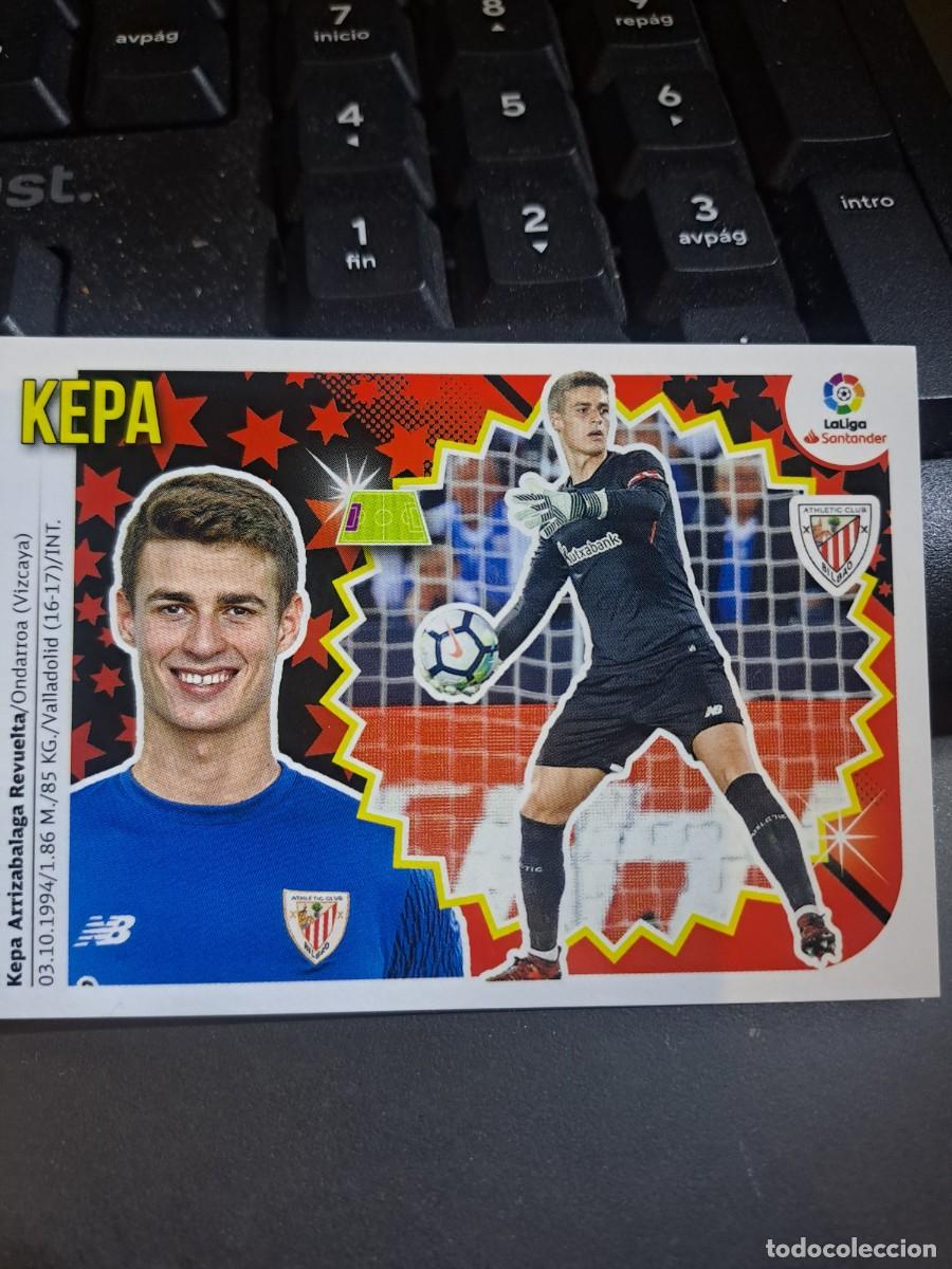 Coleccionismo Cromos antiguos: CROMO KEPA 1 ATHLETIC CLUB DE BILBAO LIGA 2018 2019 18 19 ESTE PANINI NUNCA PEGADO