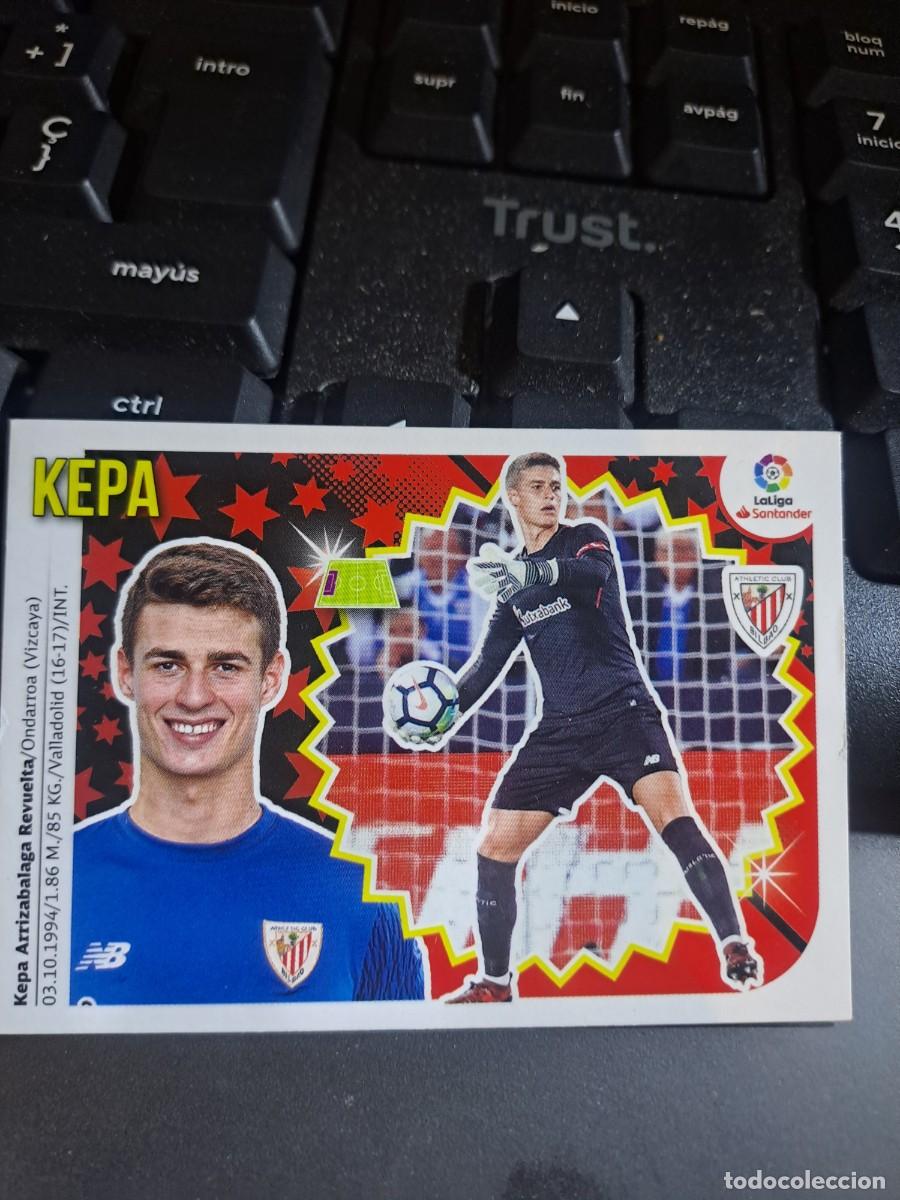 Coleccionismo Cromos antiguos: CROMO KEPA 1 ATHLETIC CLUB DE BILBAO LIGA 2018 2019 18 19 ESTE PANINI NUNCA PEGADO