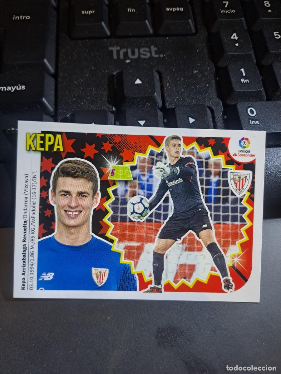Coleccionismo Cromos antiguos: CROMO KEPA 1 ATHLETIC CLUB DE BILBAO LIGA 2018 2019 18 19 ESTE PANINI NUNCA PEGADO