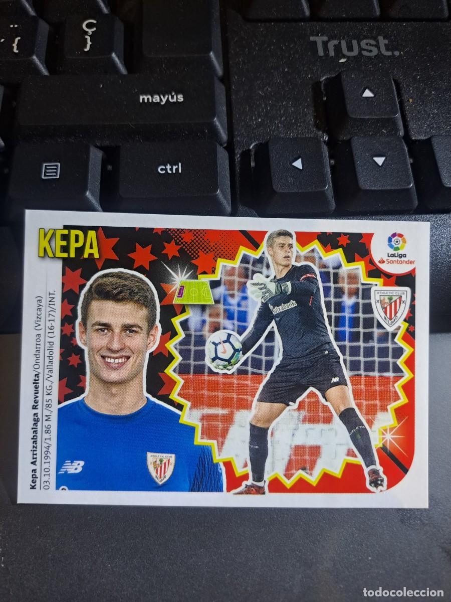 Coleccionismo Cromos antiguos: CROMO KEPA 1 ATHLETIC CLUB DE BILBAO LIGA 2018 2019 18 19 ESTE PANINI NUNCA PEGADO
