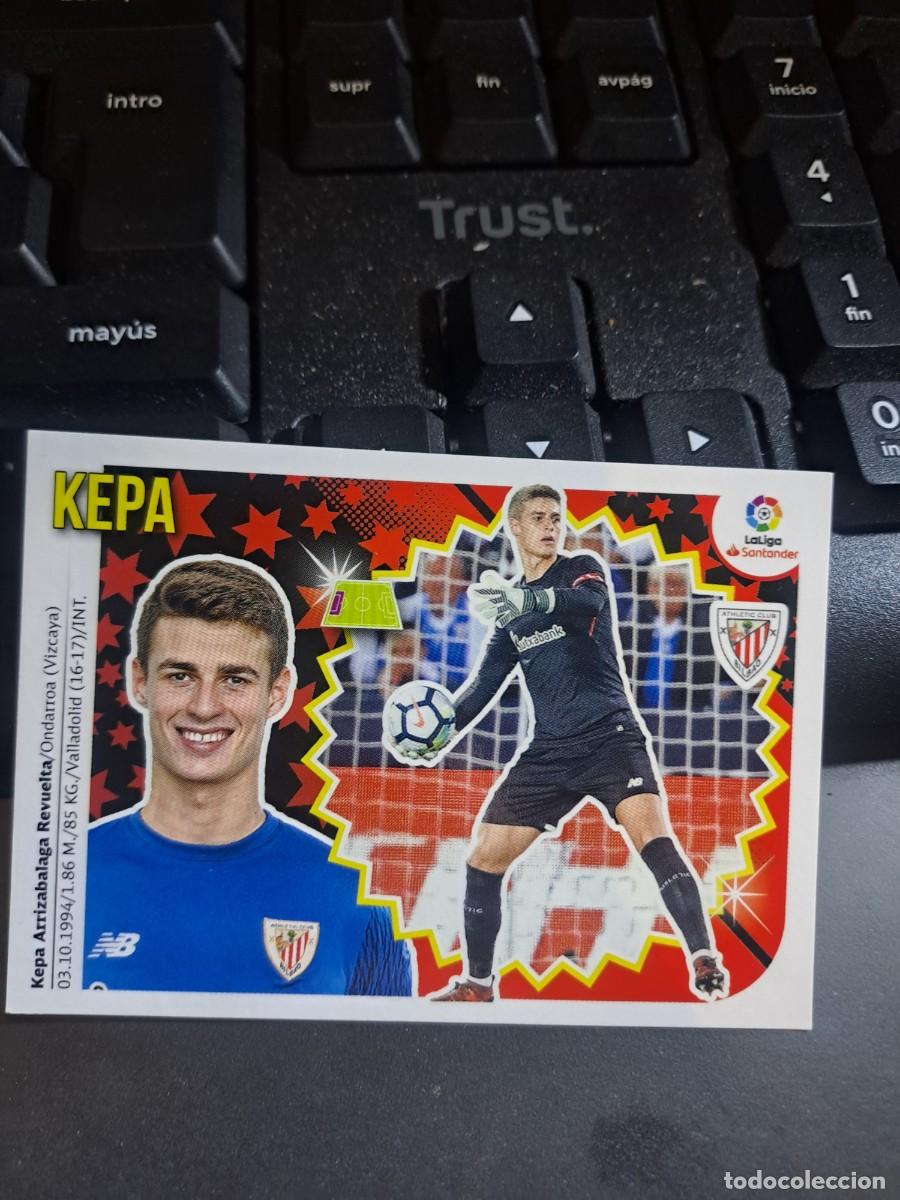 Coleccionismo Cromos antiguos: CROMO KEPA 1 ATHLETIC CLUB DE BILBAO LIGA 2018 2019 18 19 ESTE PANINI NUNCA PEGADO